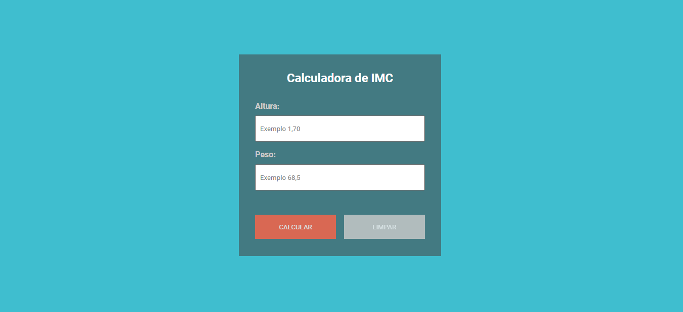 Calculadora IMC